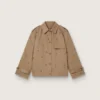Oversized trenchcoat för dam med kristaller