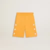 Senapsgula shorts för pojkar