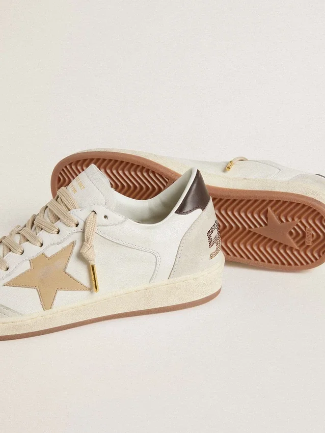 Ball Star LTD för damer med beige stjärna och svart hälflik