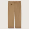 Beige khaki-färgade chinos från Golden Collection