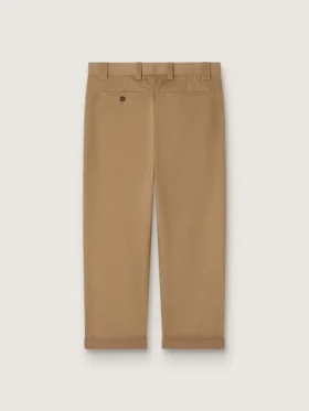 Beige khaki-färgade chinos från Golden Collection