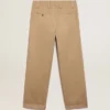 Beige khaki-färgade chinos från Golden Collection