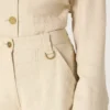 Beige viskosbyxor för dam