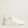 Biobaserade Starter-sneakers för herr med vit stjärna och hälflik