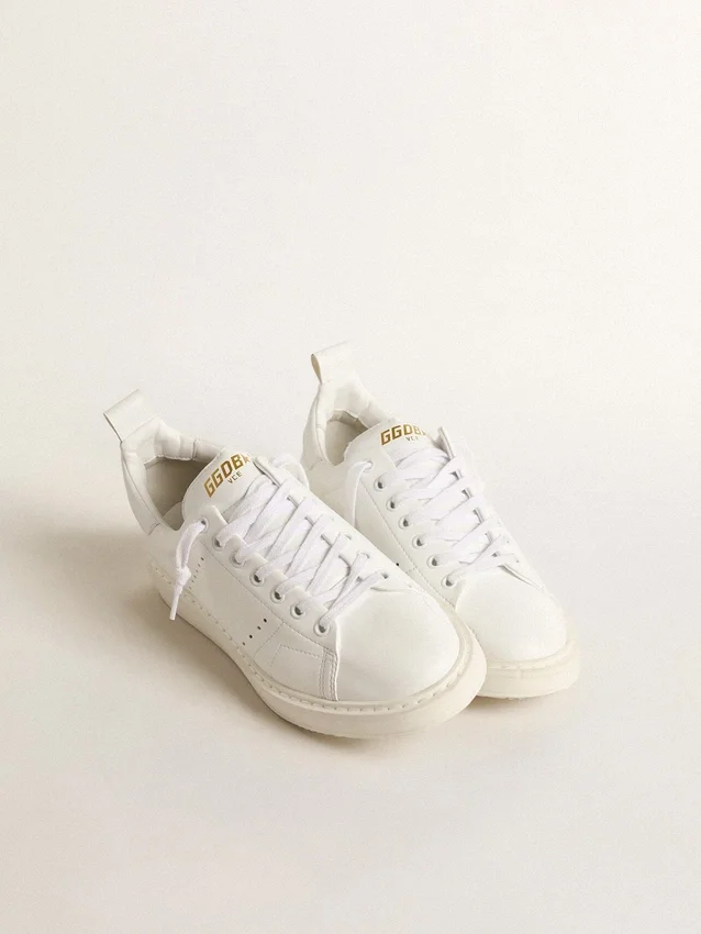 Biobaserade Starter-sneakers för herr med vit stjärna och hälflik