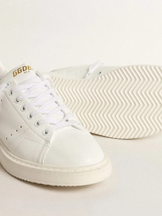 Biobaserade Starter-sneakers för herr med vit stjärna och hälflik