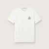 Dam-T-shirt med tryck på ryggen