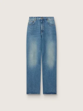 Dammjeans med medium tvätt
