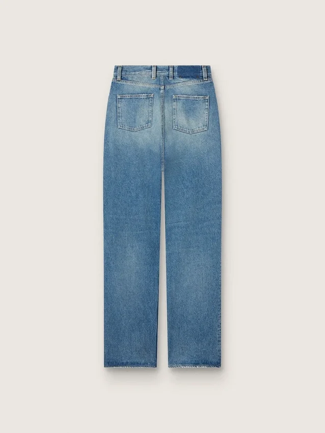 Dammjeans med medium tvätt