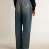 Dammjeans med medium tvätt