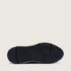 Damskor med Running Sole i svart nappa och mocka