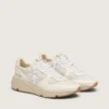 Herr Running Sole i mesh och vit nappa