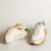 Herrskor med Running Sole, läderstjärna och hälflik med rött tryck