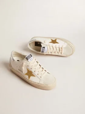 Hi Star med stjärna i Swarovski-kristall och hälflik i silverläder