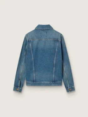 Jeansjacka för herr med medium tvätt