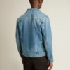Jeansjacka för herr med medium tvätt