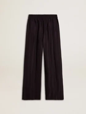 Joggingbyxor för dam med slits vid ankeln
