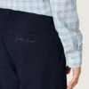 Journey unisex-chinos i blå bomullscanvas med broderad logotyp