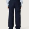 Journey unisex-chinos i blå bomullscanvas med broderad logotyp
