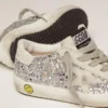 Junior Super-Star med silverglitter och detaljer i mocka