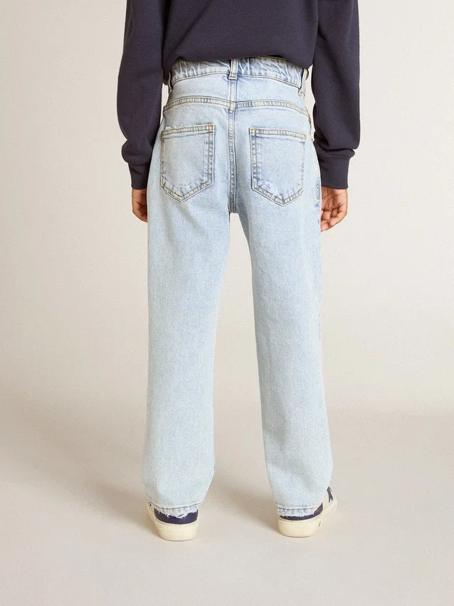 Ljusa jeans för pojkar