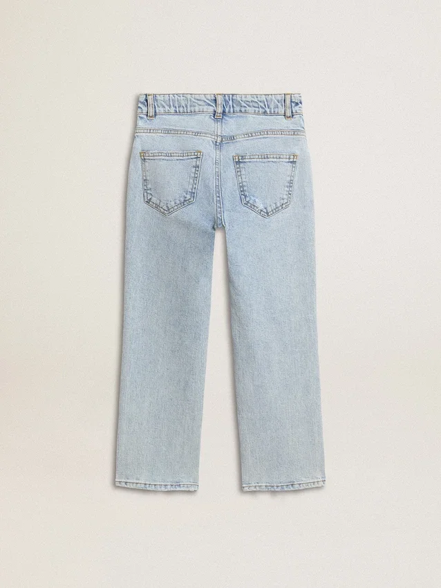 Ljusa jeans för pojkar
