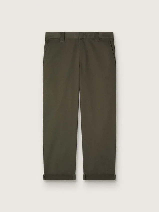Militärgröna chinos från Golden Collection