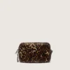 Mini Star Bag i ponnyläder med djurmönster och ton-i-ton-stjärna