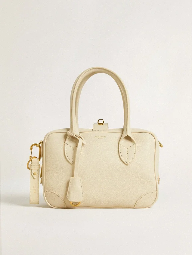 Nyckelring i Worn White
