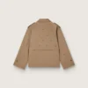 Oversized trenchcoat för dam med kristaller