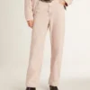 Rosa jeans för dam