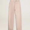Rosa jeans för dam