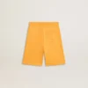 Senapsgula shorts för pojkar