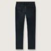 Slim-fit-jeans för herr i mörk indigofärgad stretchdenim