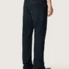 Slim-fit-jeans för herr i mörk indigofärgad stretchdenim