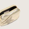 Star Bag i platinafärgat läder med Swarovski-stjärna