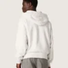 Star unisex-sweatshirt med huva i grå melerad bomull