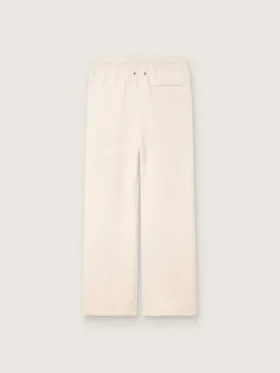 Star unisex-träningsbyxor i vintagevit fleece