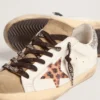 Super-Star för dam med leopardmönster och stjärna i Swarovski-kristall