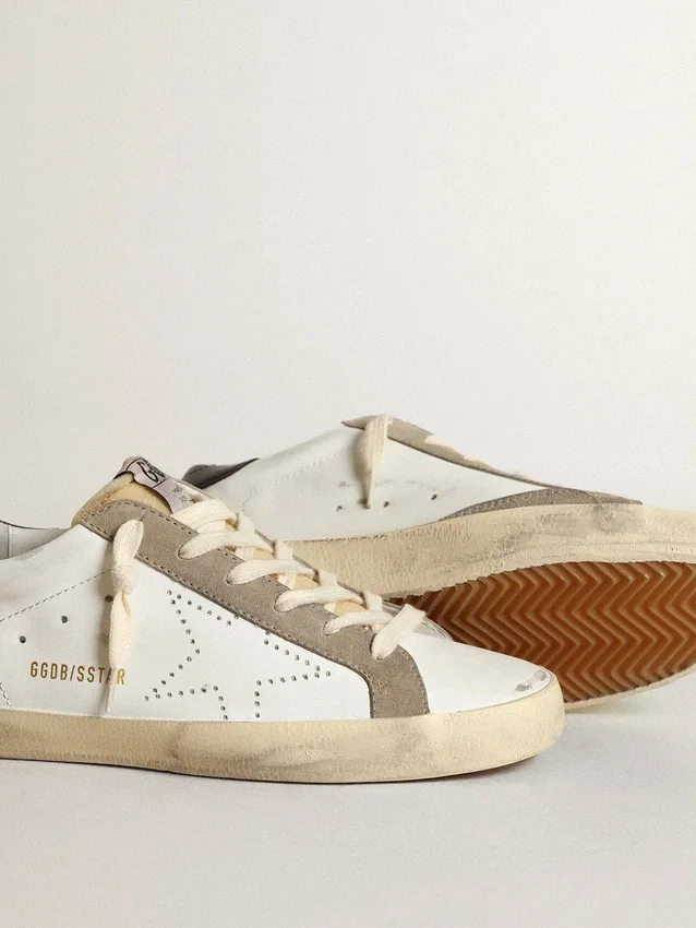 Super-Star för dam med perforerad stjärna och midnattsblå hälflik