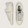 Super-Star i nubuck med Swarovski-kristaller och isgrå stjärna i mocka