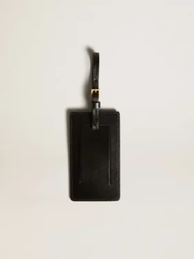 Svart bagagetag