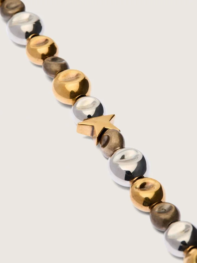 Svart bandchoker med nitar