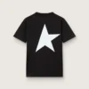 T-shirt från Black Star Collection med kontrasterande vit logotyp och stjärna