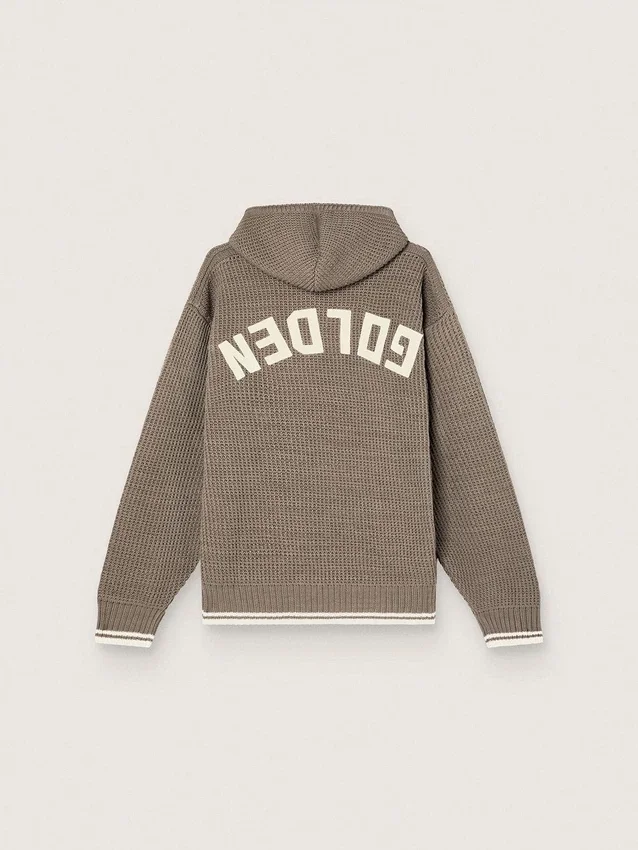 Unisex-sweatshirt med huva i duvgrått