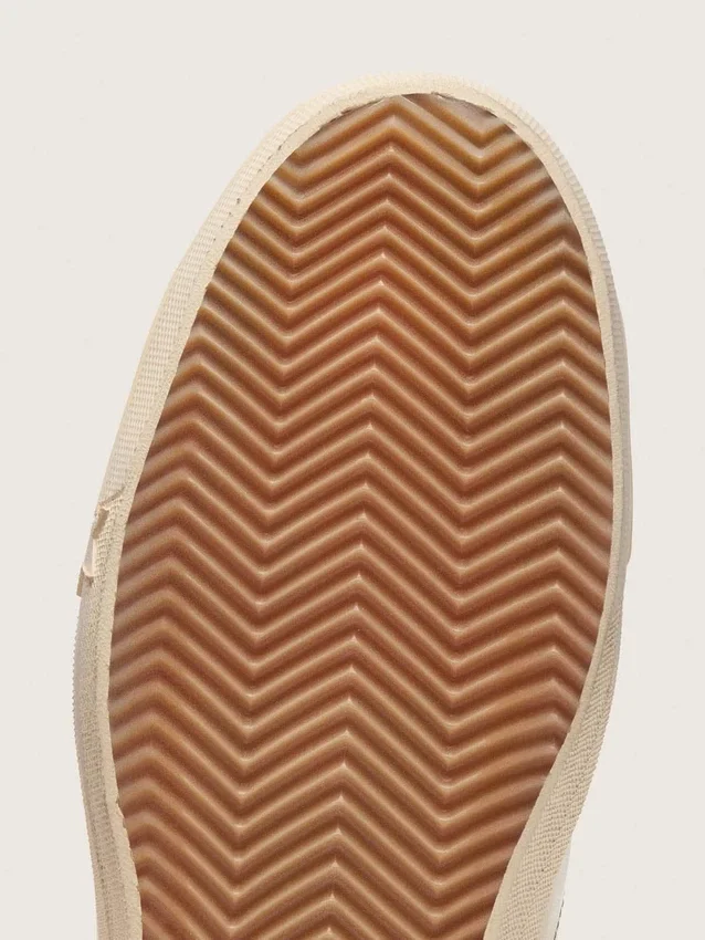 V-Star i beige nappaläder med stjärna i gammelrosa mocka