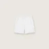 Vita sportshorts för herr