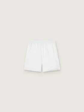 Vita sportshorts för herr