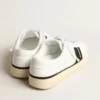 Yatay Model 1B – hållbara sneakers med vit biobaserad ovandel och svart Y