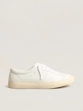 Yatay Model 1B – hållbara sneakers med vit biobaserad ovandel och vit Y